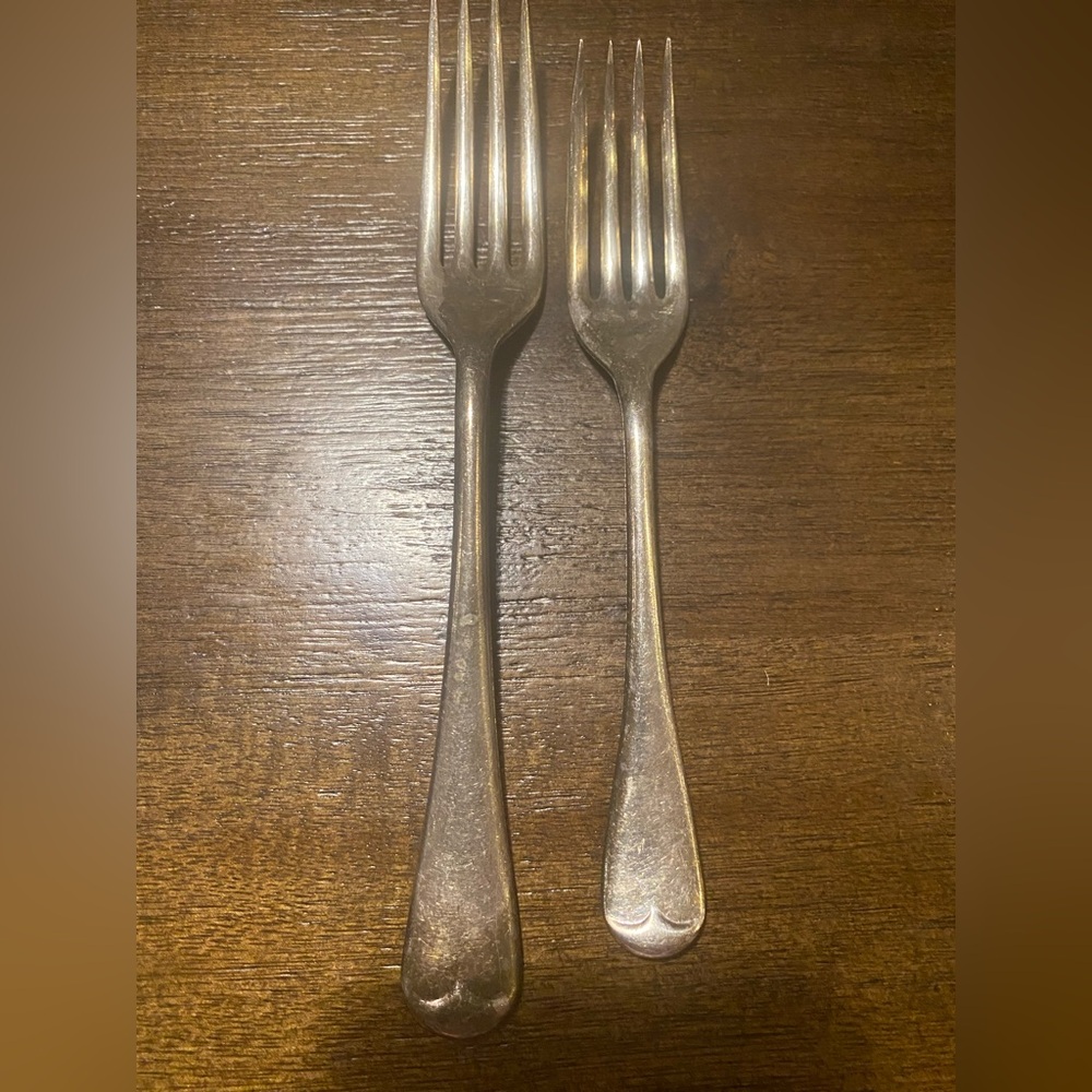 Vintage Arthur Price silver plated Fork Set